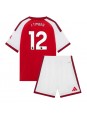Arsenal Jurrien Timber #12 Replika Hemmakläder Barn 2026-27 Kortärmad (+ byxor)